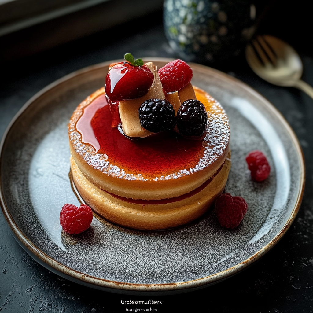 Großmutters hausgemachte Pfannkuchen