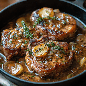 Rezept für Smothered Pork Chops