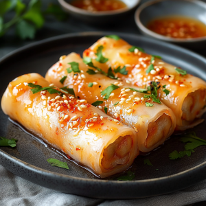 Rezept für chinesische Frühlingsrollen