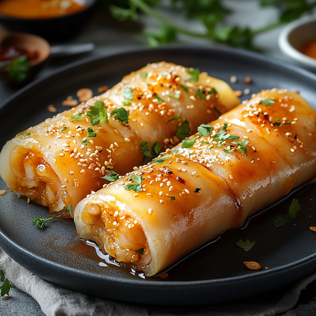 Rezept für chinesische Frühlingsrollen