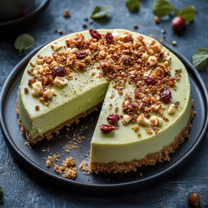 KÄSE- UND PISTAZIENKUCHEN Rezept