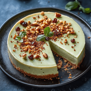 KÄSE- UND PISTAZIENKUCHEN Rezept