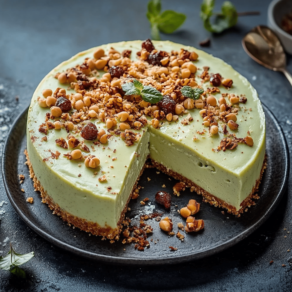 KÄSE- UND PISTAZIENKUCHEN Rezept