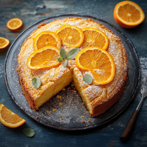 Saftiger Orangenkuchen Rezept