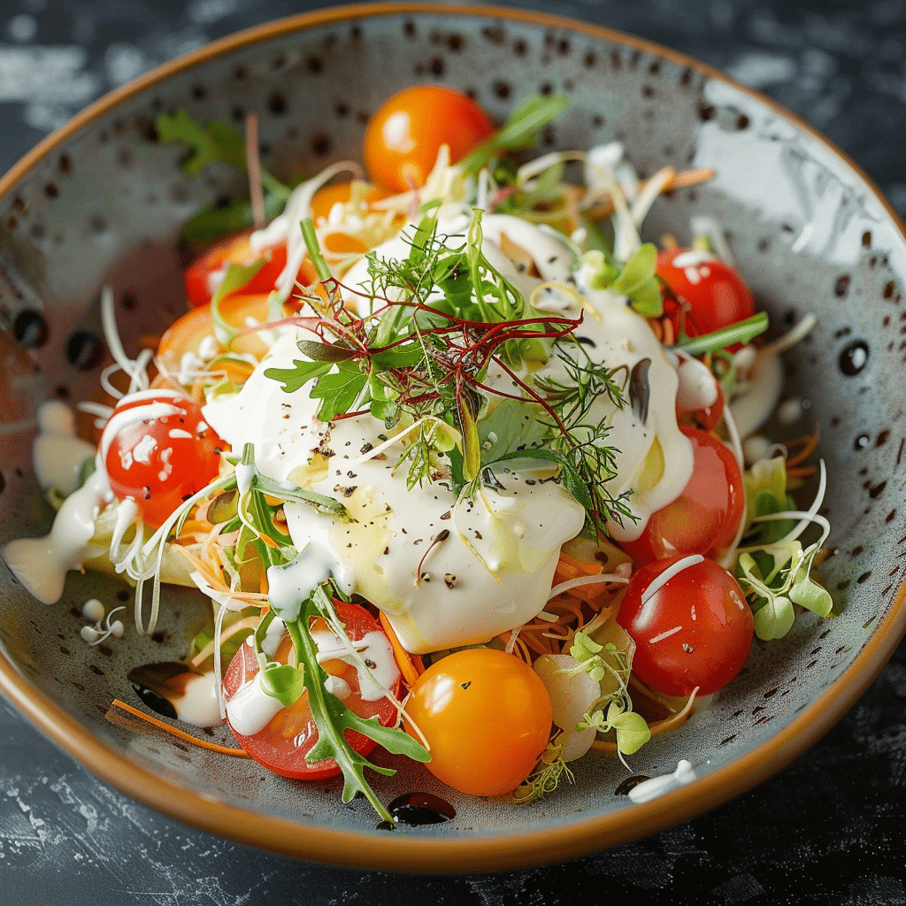 Schnelle Salatsoße besser als im Restaurant
