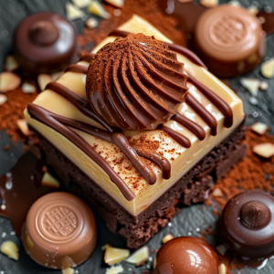 Schoko Vanillecreme mit Toffifee