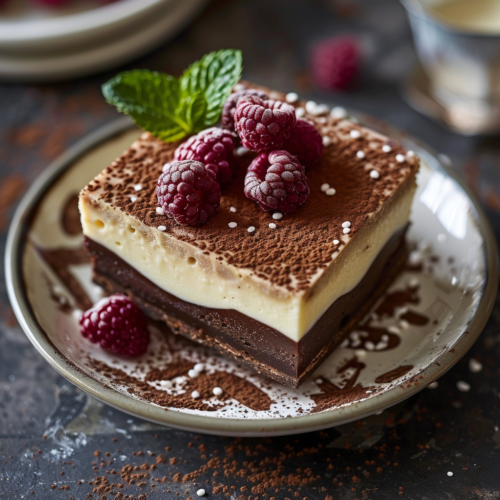 Schokotraum mit Vanillepudding