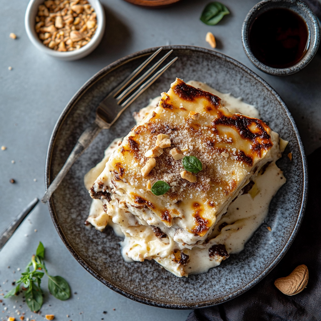 Erdnussbutter-Lasagne