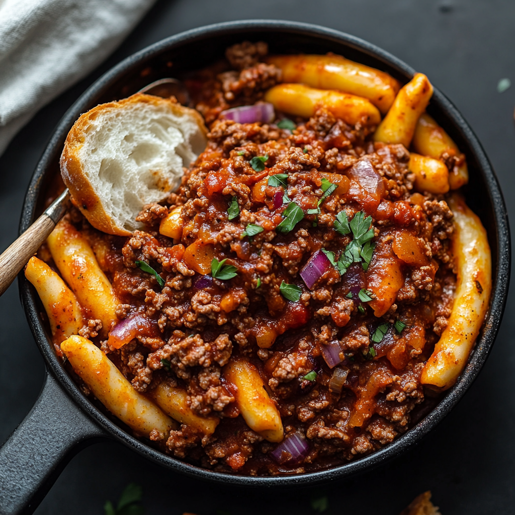 Sloppy Joe Auflauf