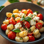Gnocchi-Salat mit Feta und Tomaten