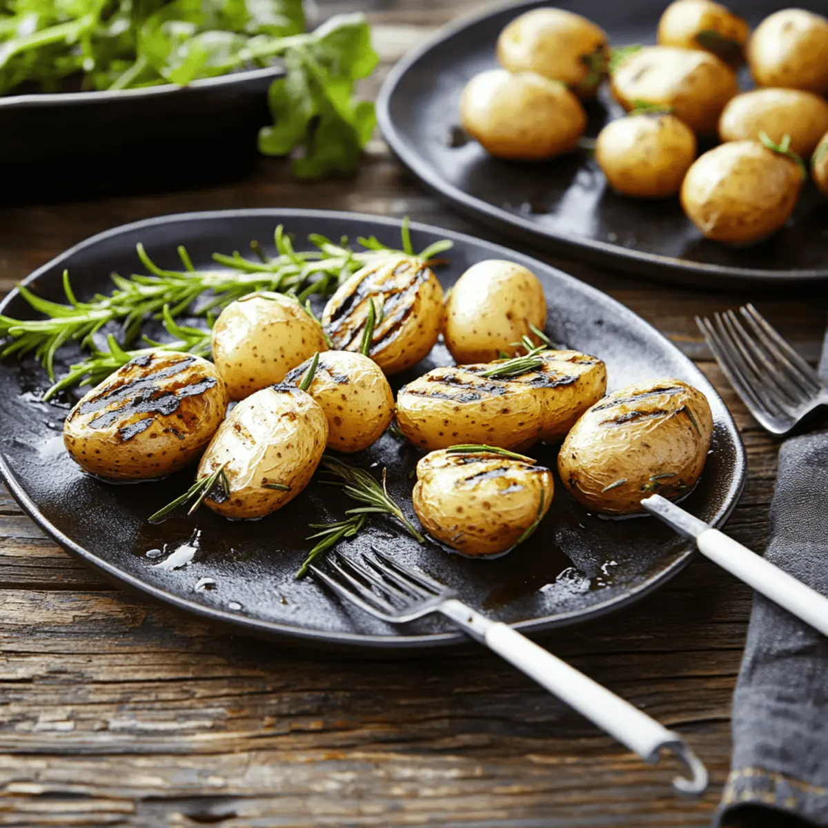 Rosmarinkartoffeln vom Grill