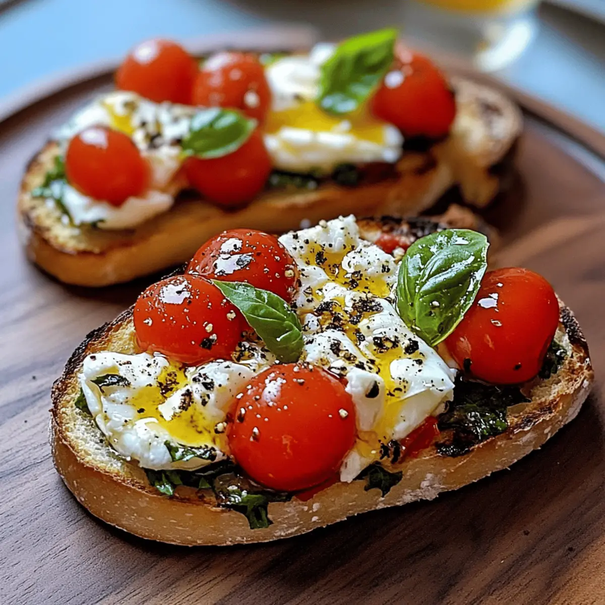 Burrata Bruschetta