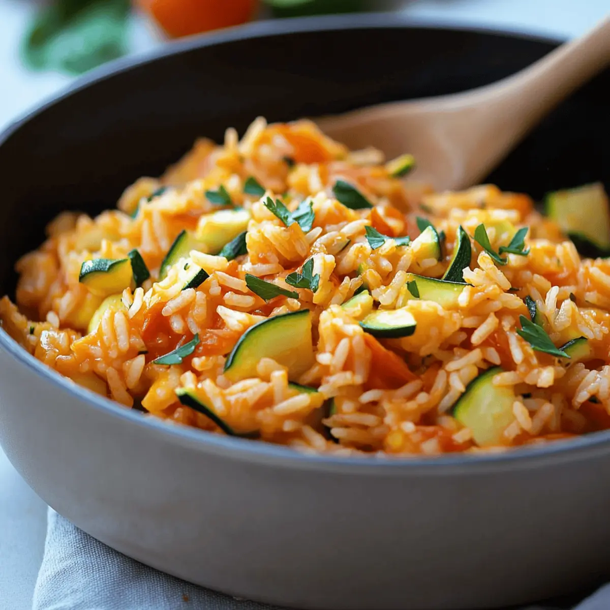 Zucchini-Tomaten-Reis