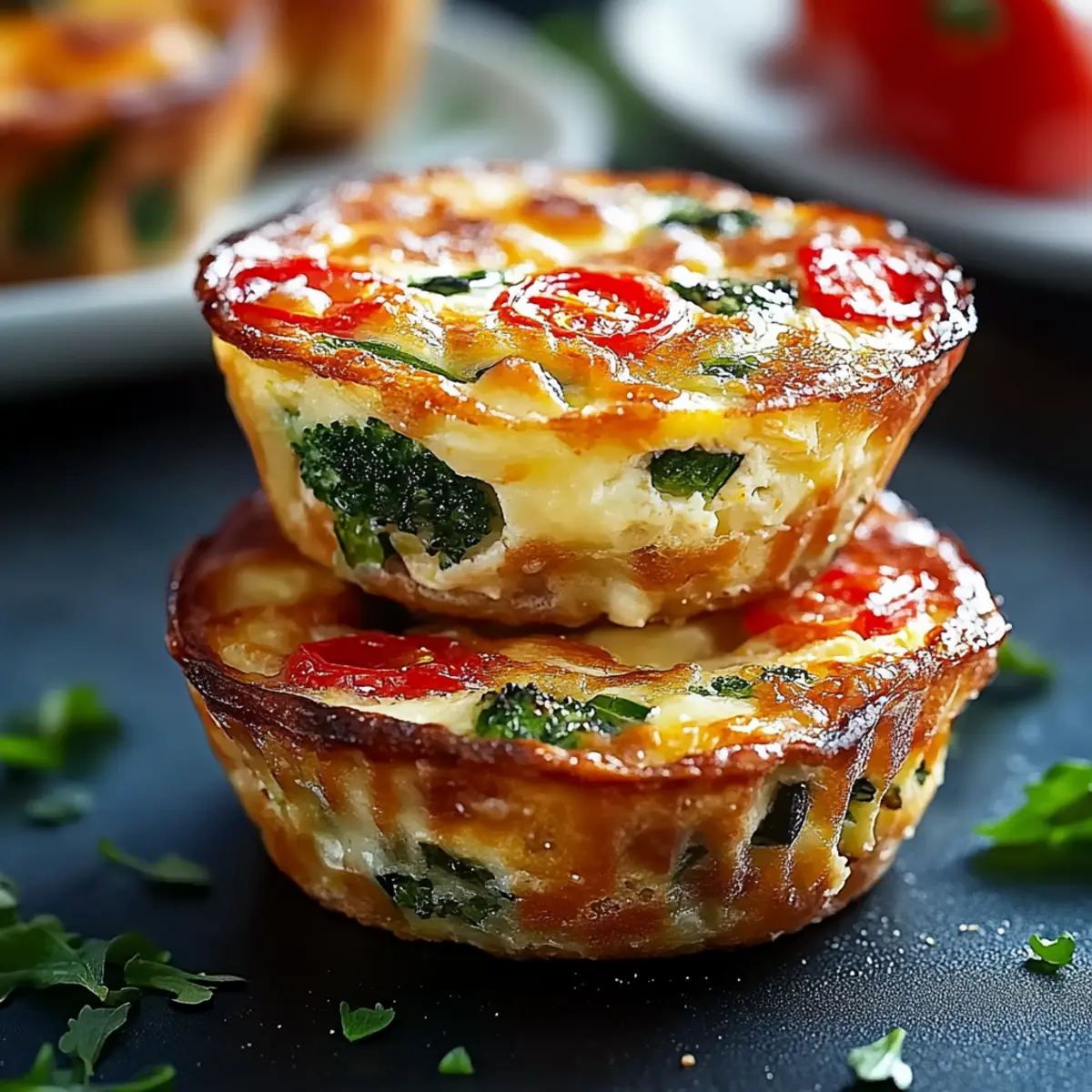 Mini-Quiches mit Gemüse