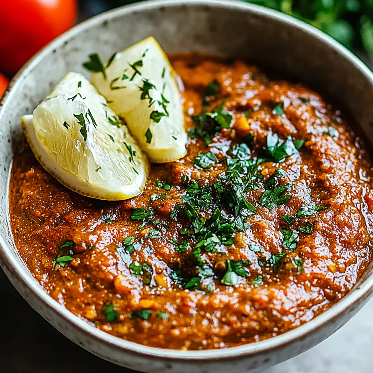 Zaalouk – Marokkanischer Auberginen-Tomaten-Dip