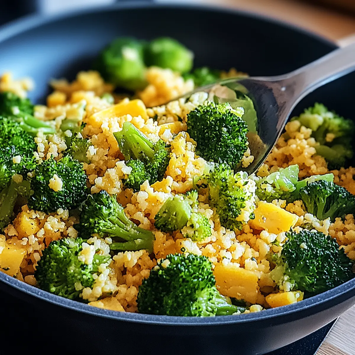 Brokkoli-Reis-Pfanne