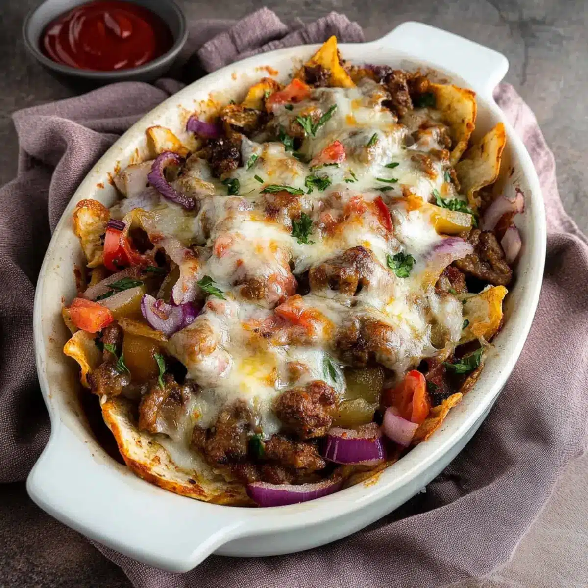 Low Carb Gyros Auflauf