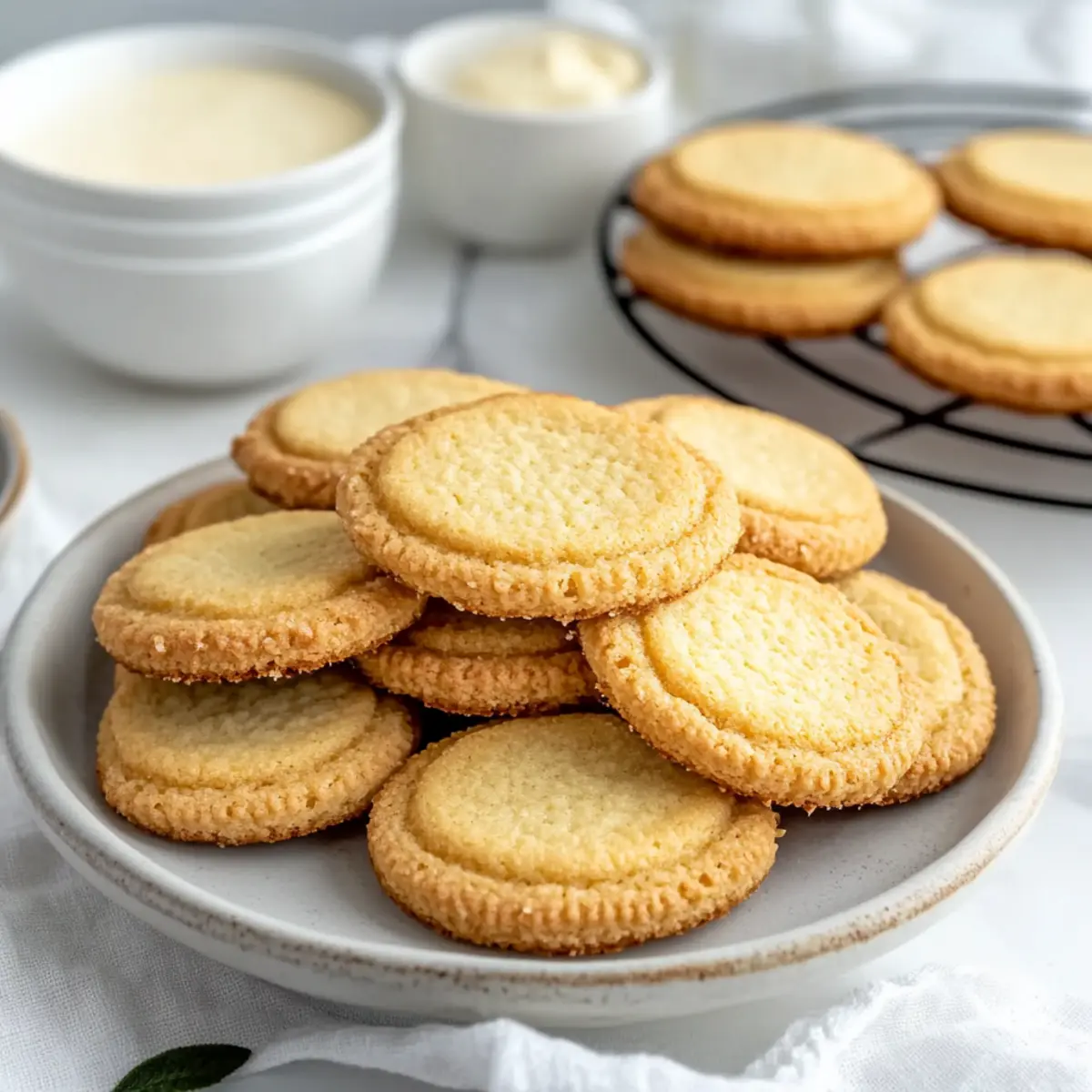 Zuckerfreie Kekse zum Abnehmen – Lecker und Kalorienarm - Nahaufnahme der leckeren Textur