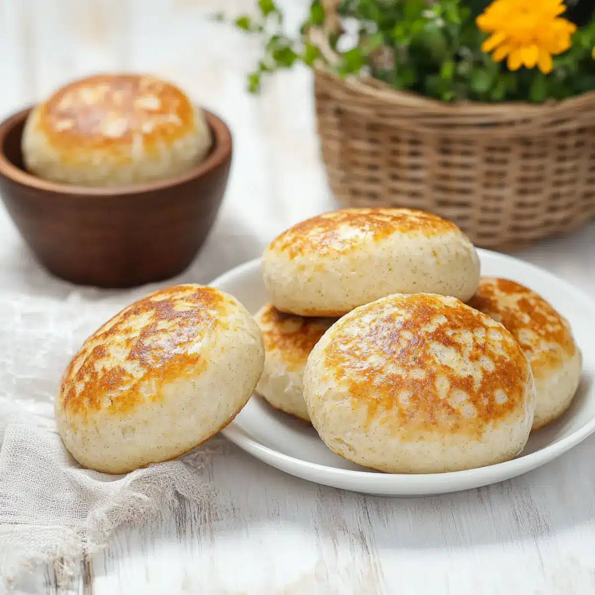 Einfache Quarkbrötchen