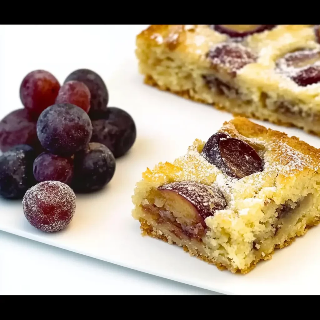 Pflaumenkuchen ohne Zucker und Mehl