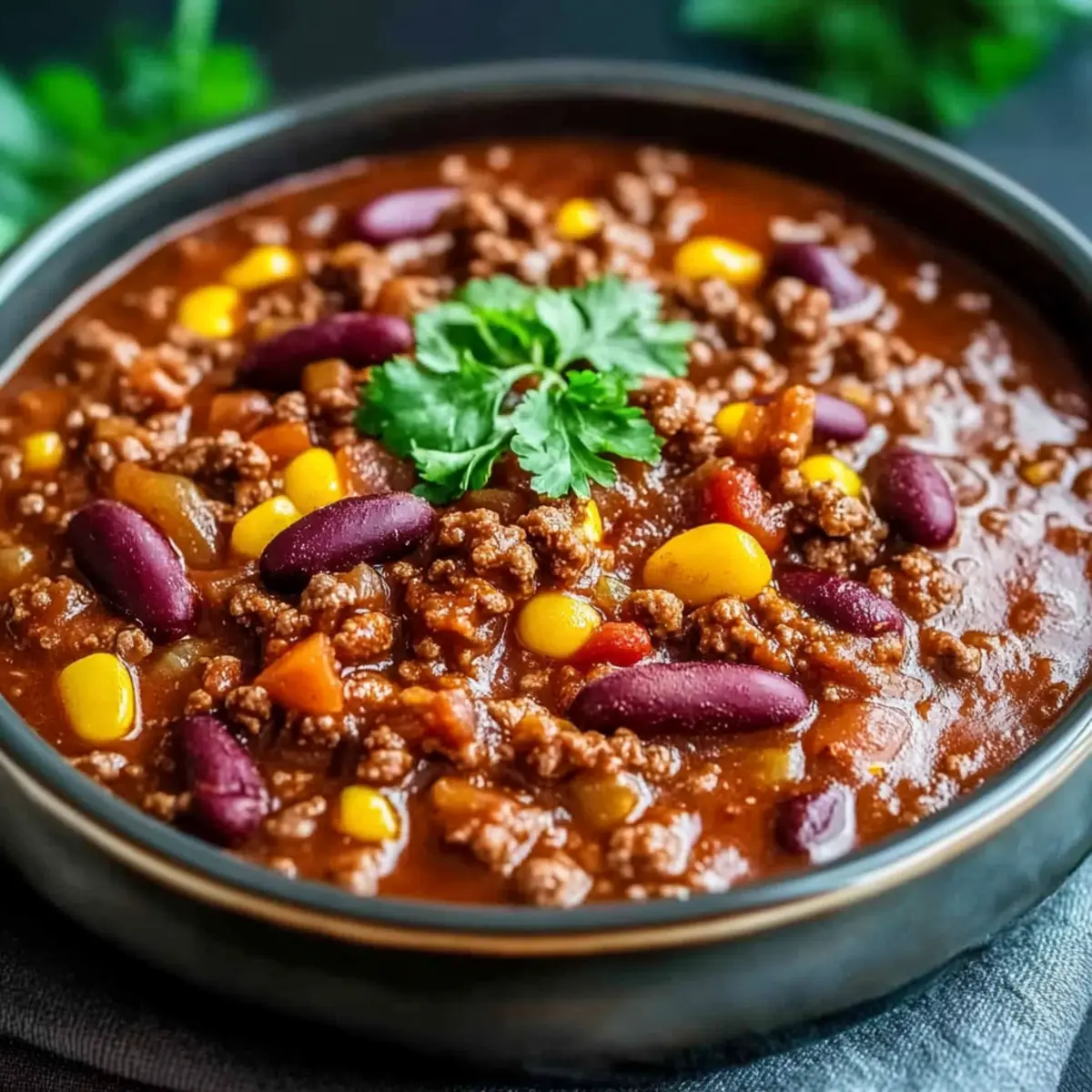 Schnelles Chili con Carne