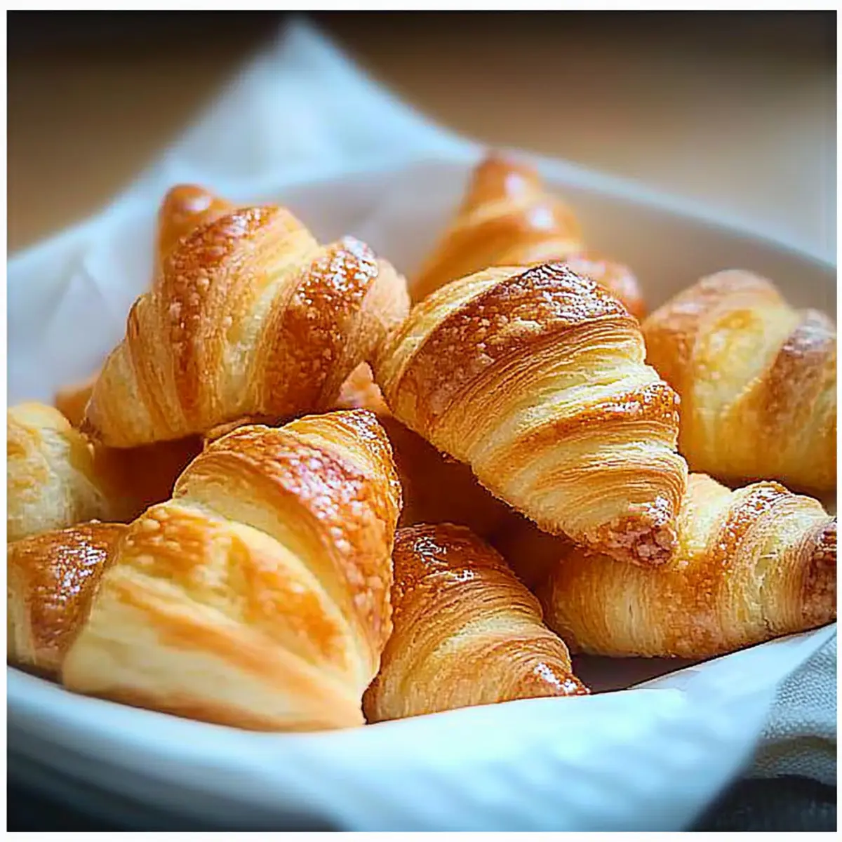 Einfache und leckere Low Carb-Croissants