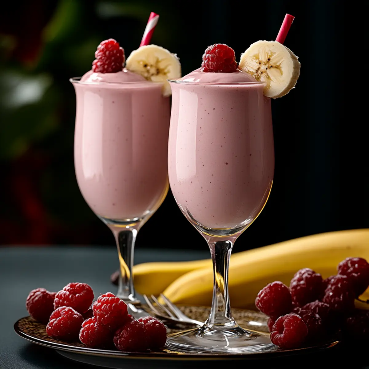Der ultimative Banane-Kirsch-Smoothie