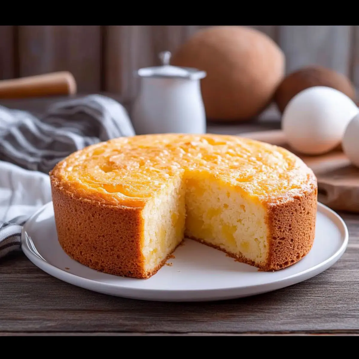 Rezept: Apfelmus-Rührkuchen