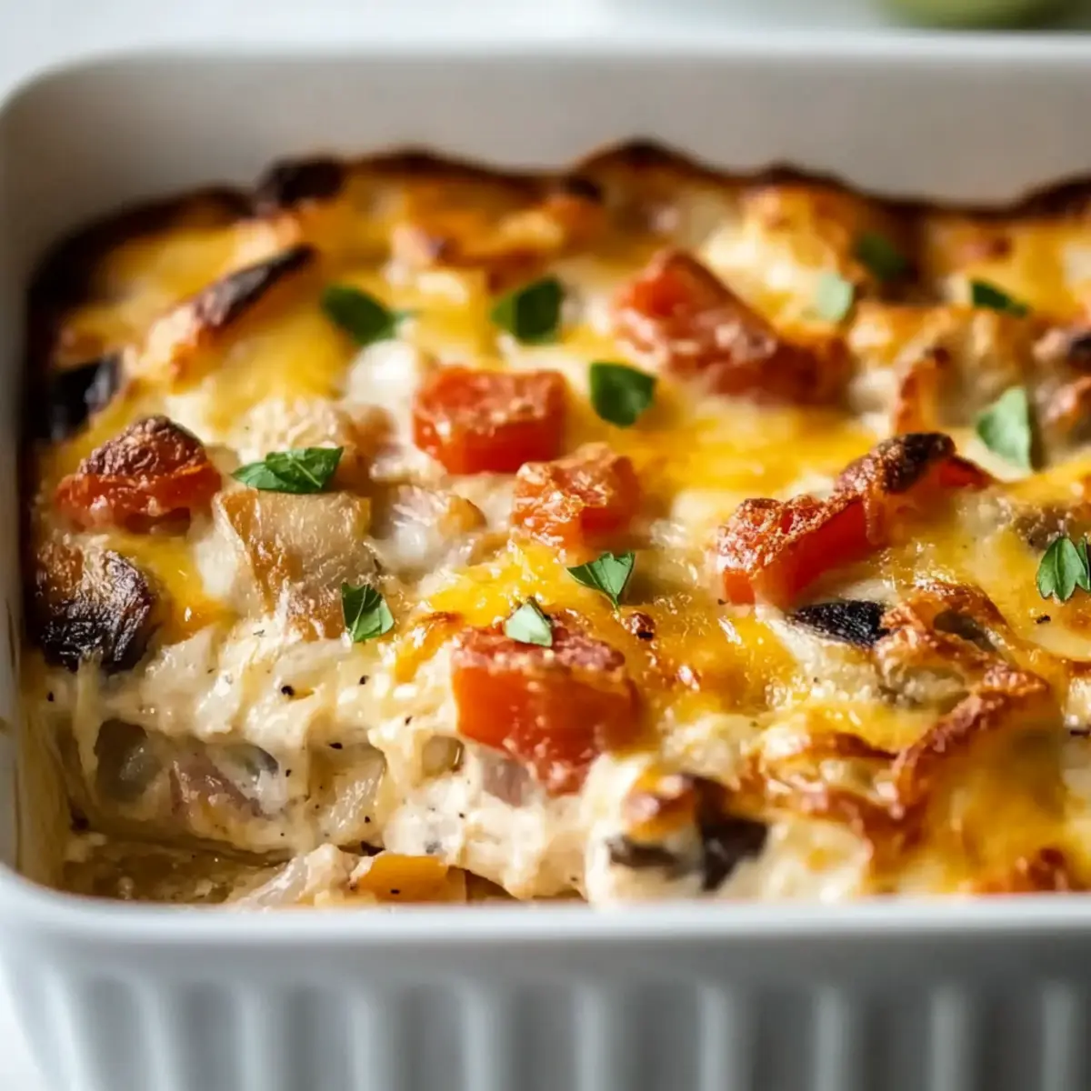 Hähnchen Auflauf im Backofen