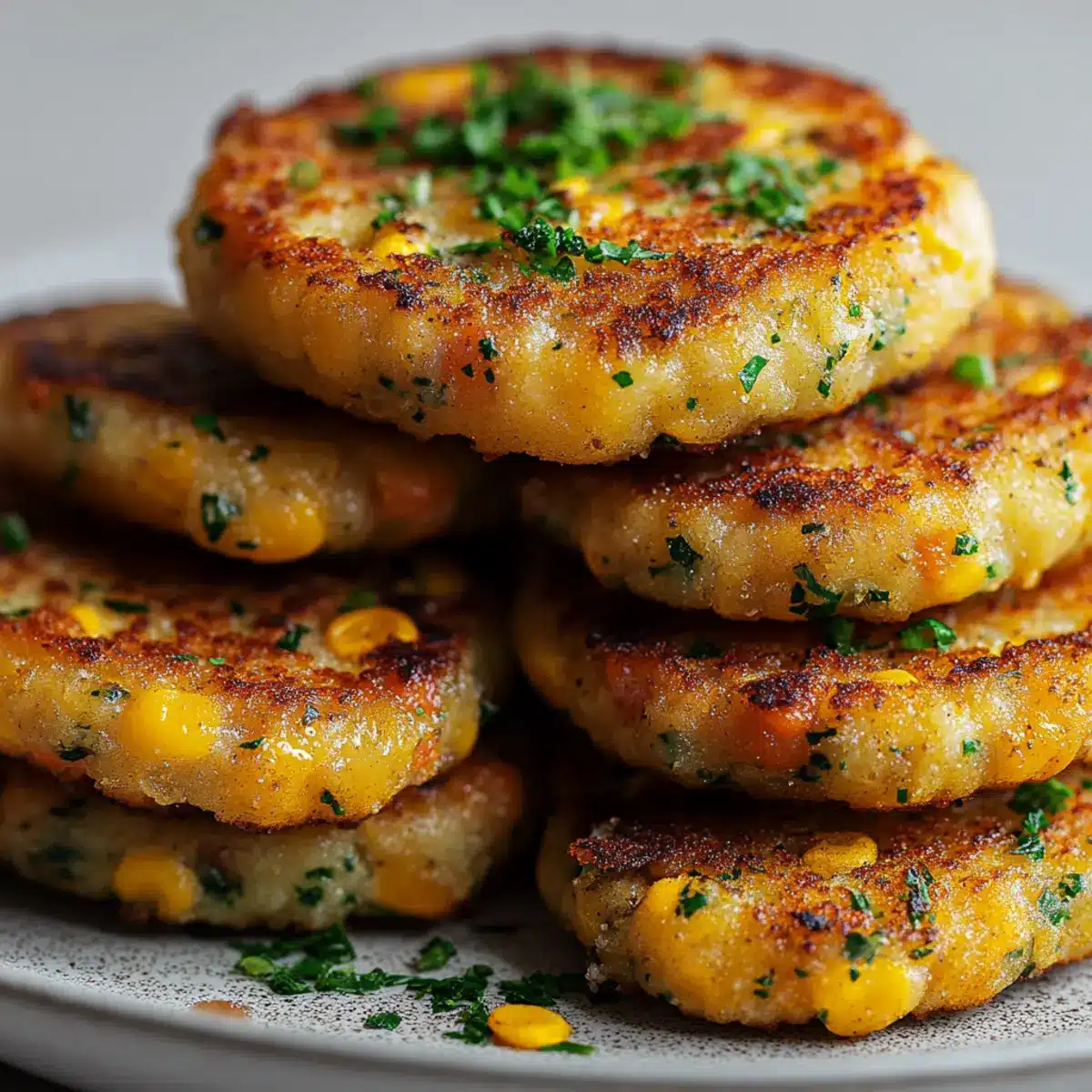 Knusprige Gemüsebratlinge aus der Heißluftfritteuse (35 Min., 2 Portionen)