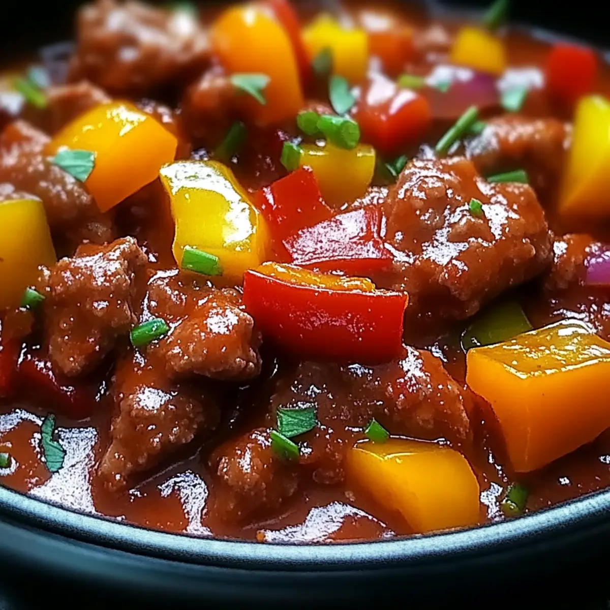 Unser Bester Schaschliktopf Wie Damals Bei Oma - Fertiges Gericht auf einem Teller