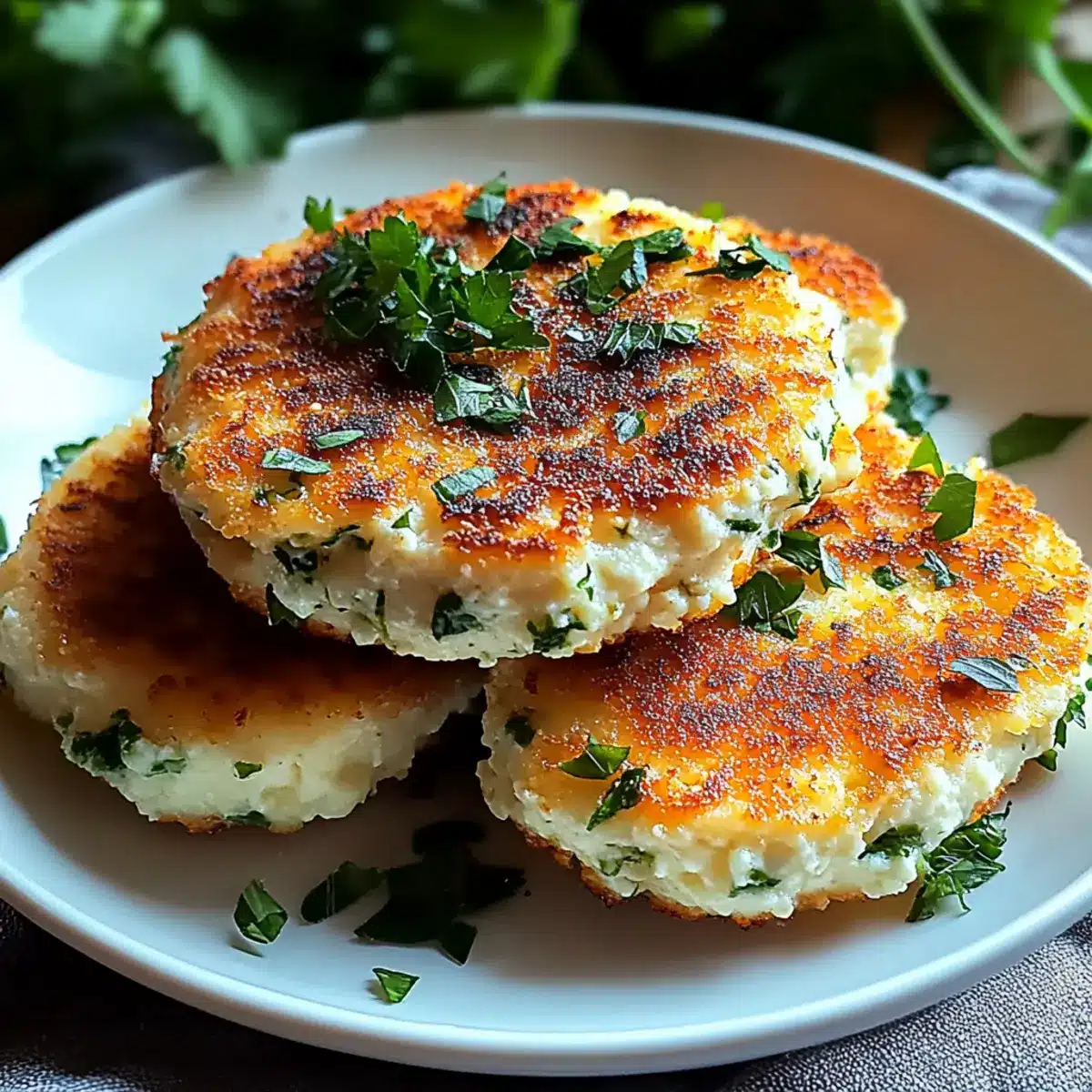 Hüttenkäse Protein Taler für jeden Anlass - Nahaufnahme der leckeren Textur