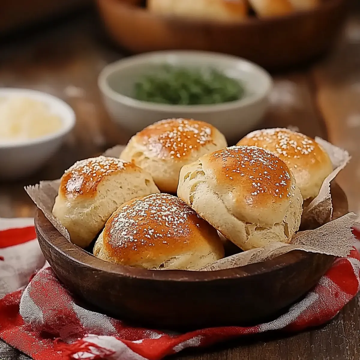 Dinkel Quark Brötchen