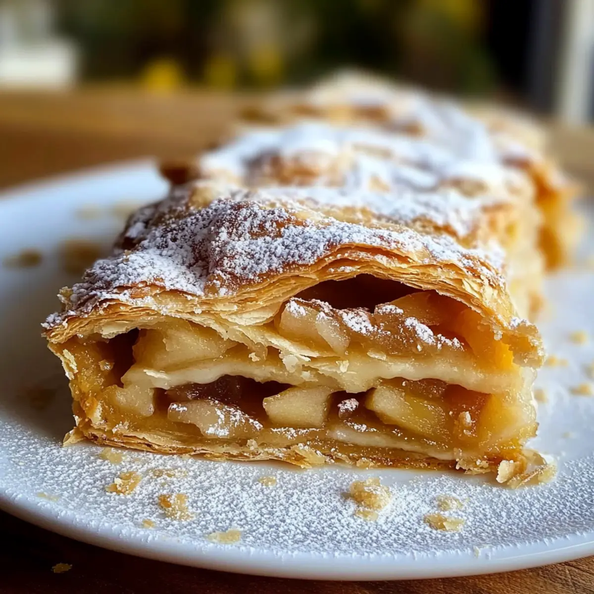 Wiener Apfelstrudel - Zutaten vorbereitet