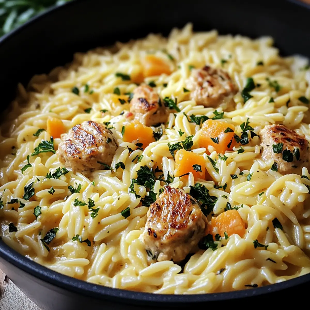 Onepot Orzo-Wikinger-Topf - Zutaten vorbereitet