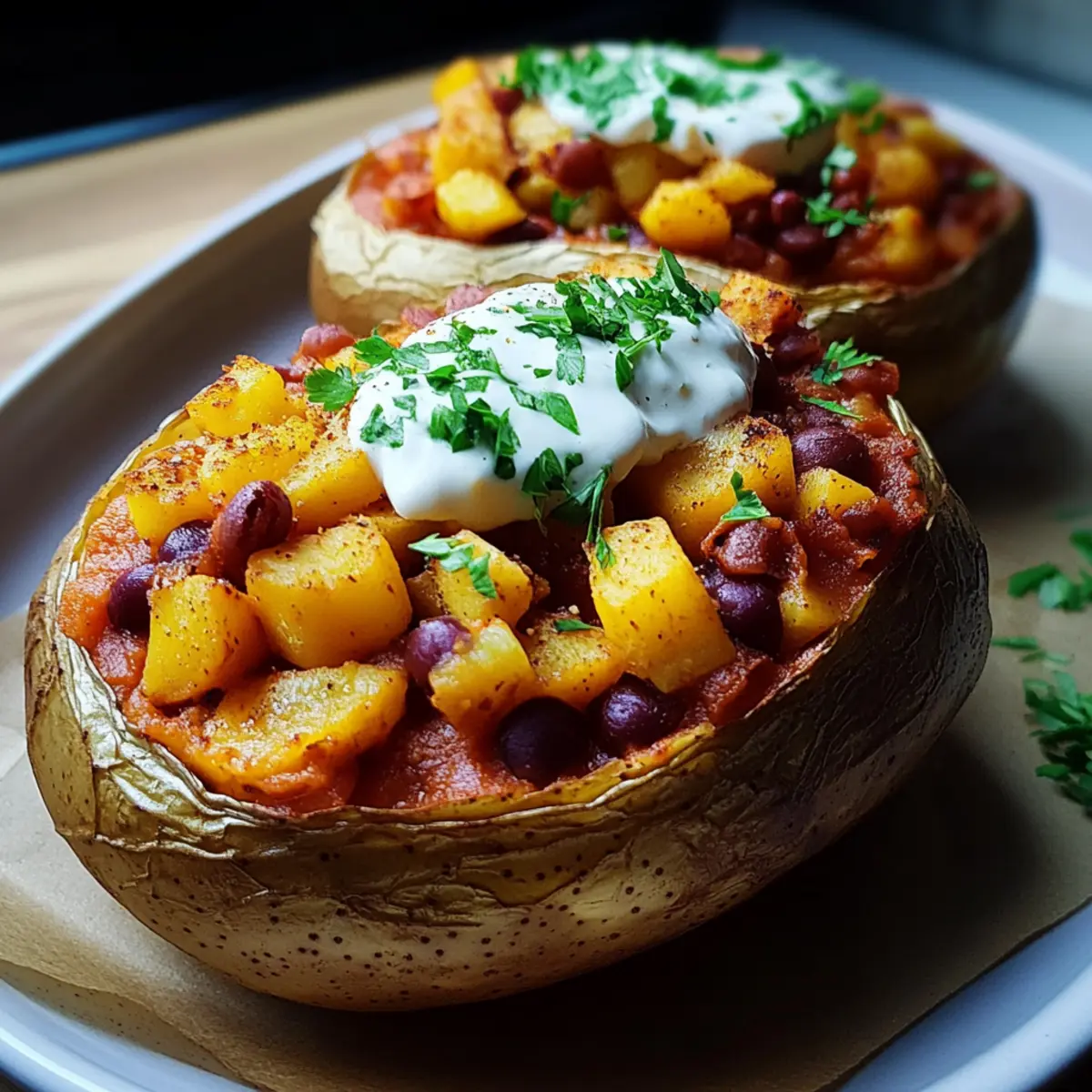 Süßkartoffel-Kumpir