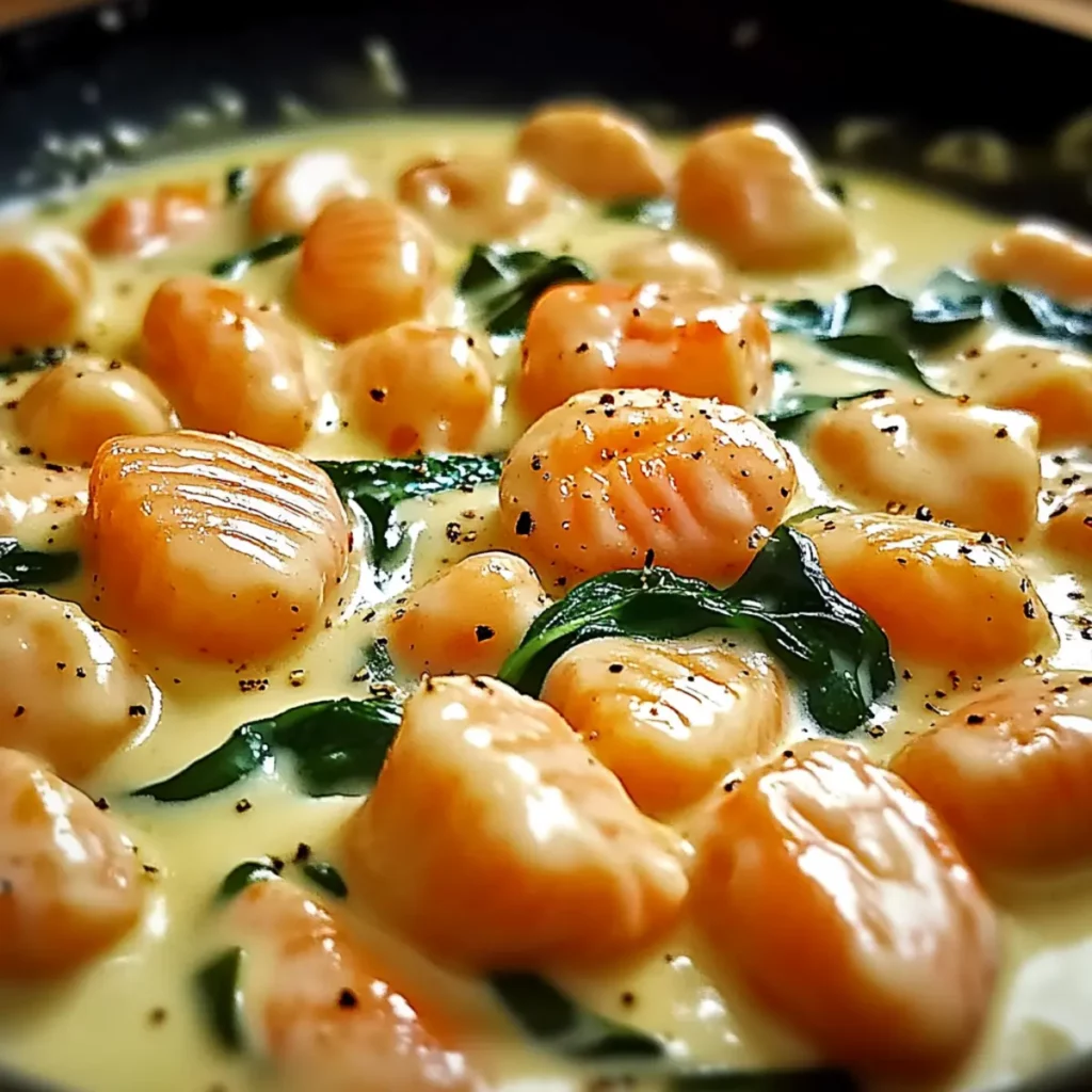 Cremige Lachs-Gnocchi für ein schnelles Abendessen