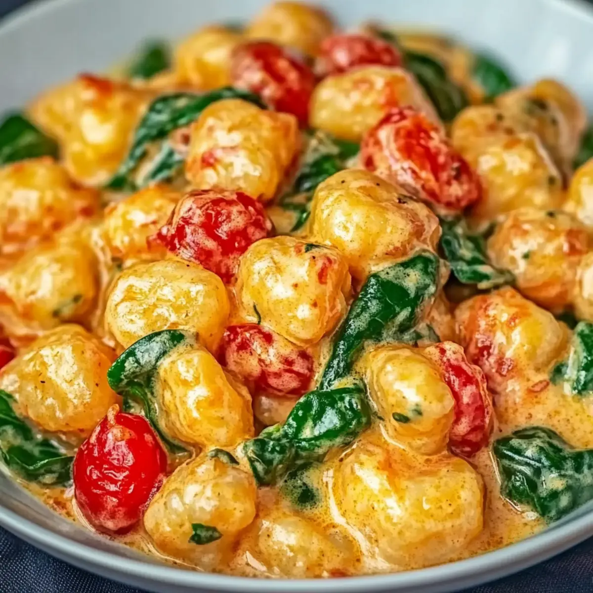 Schnelle Gnocchi-Pfanne mit Tomate & Spinat: Ein Unglaubliches Ultimatives Rezept für 4 Personen - Zutaten vorbereitet