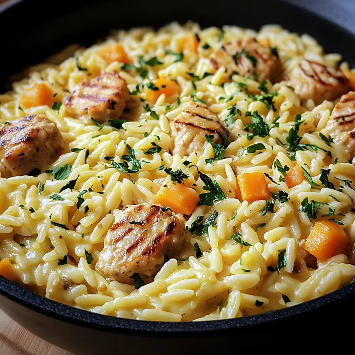 Onepot Orzo-Wikinger-Topf