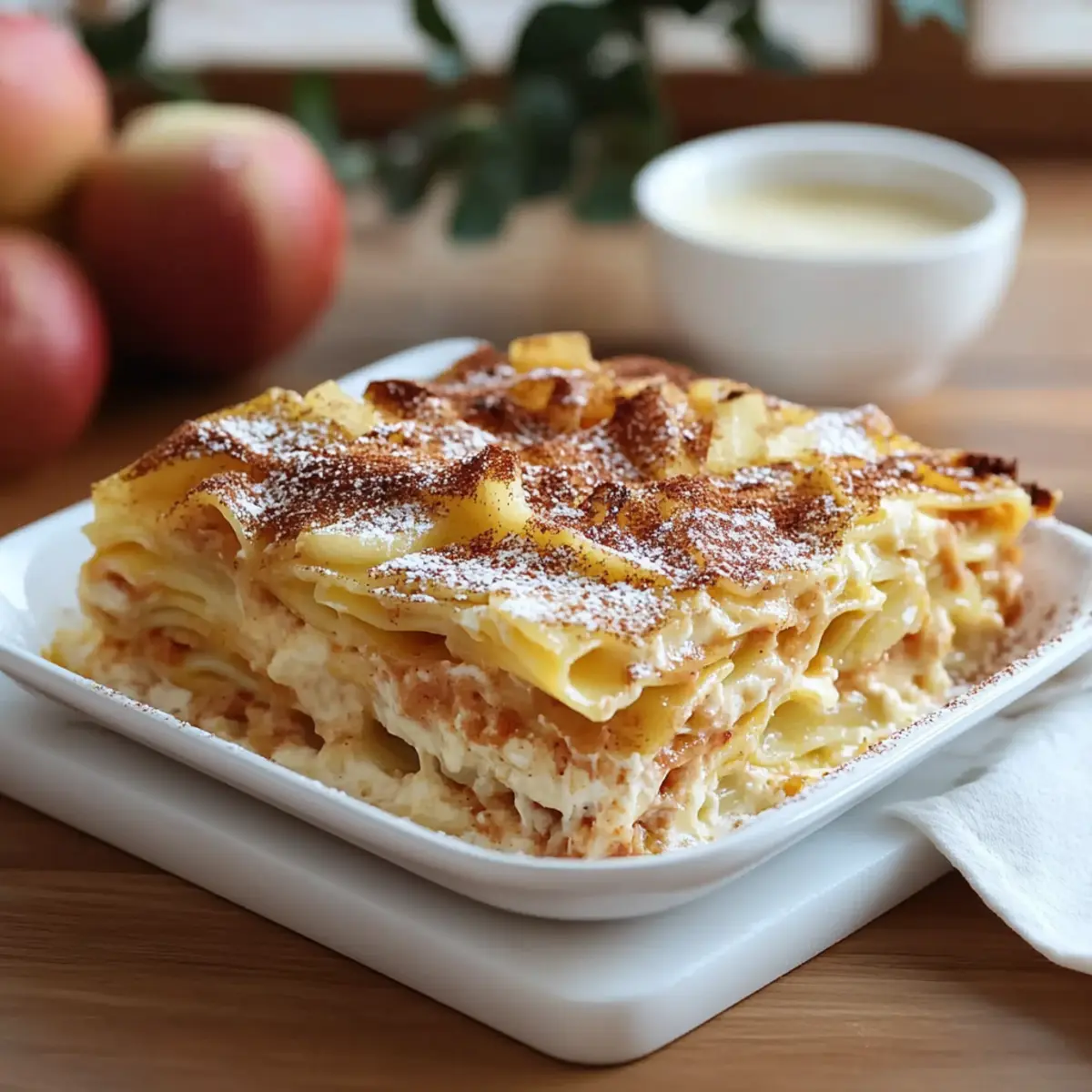Apfellasagne