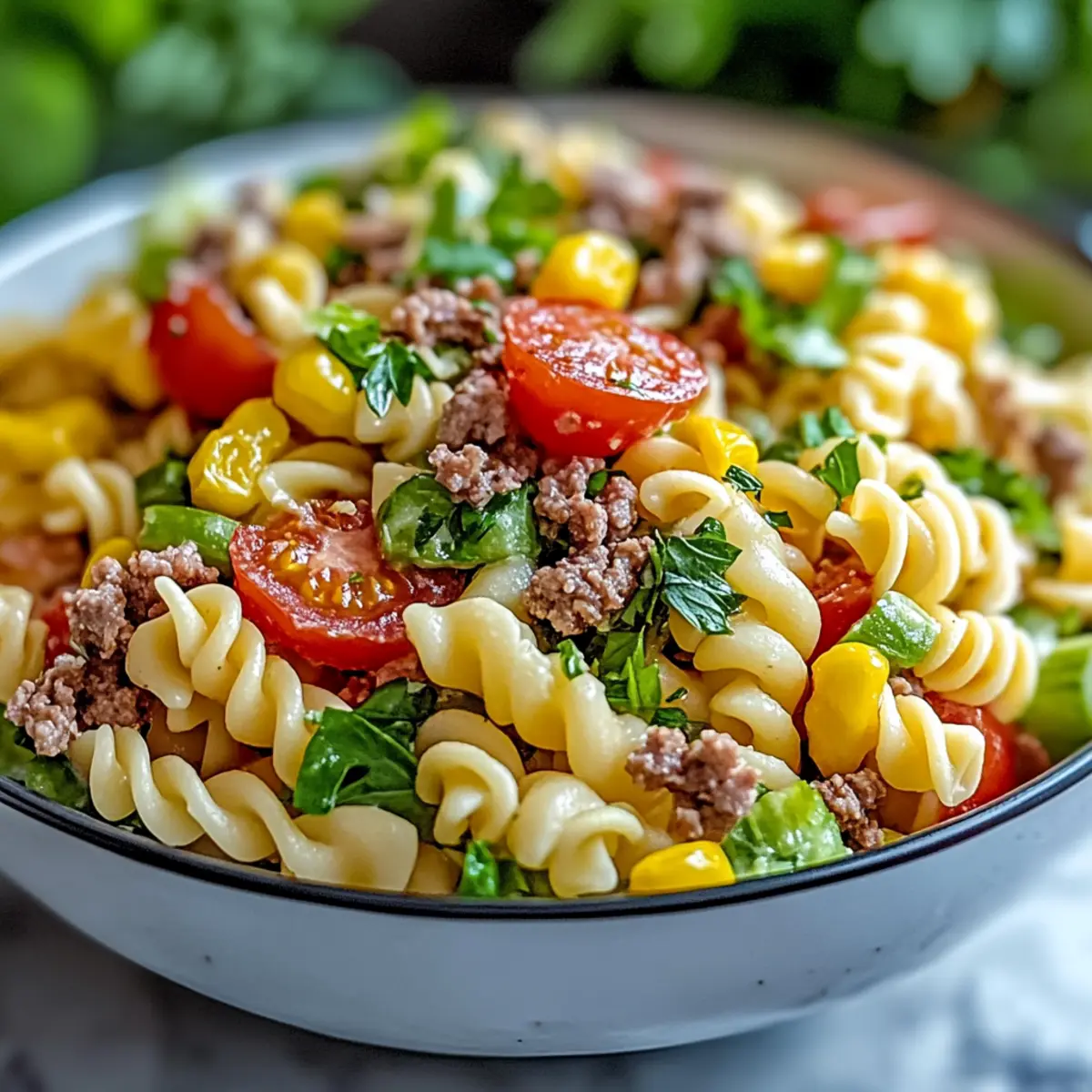 Big Mac Nudelsalat für Grillparty – Schritt 3