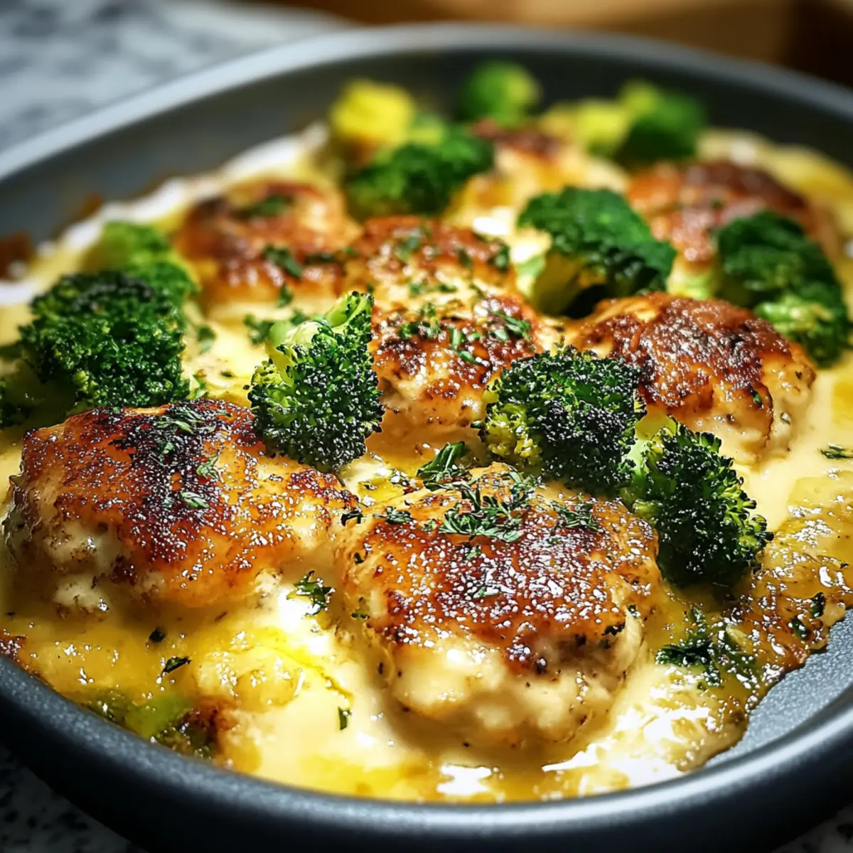 Brokkoli Hähnchenfilets – Endergebnis