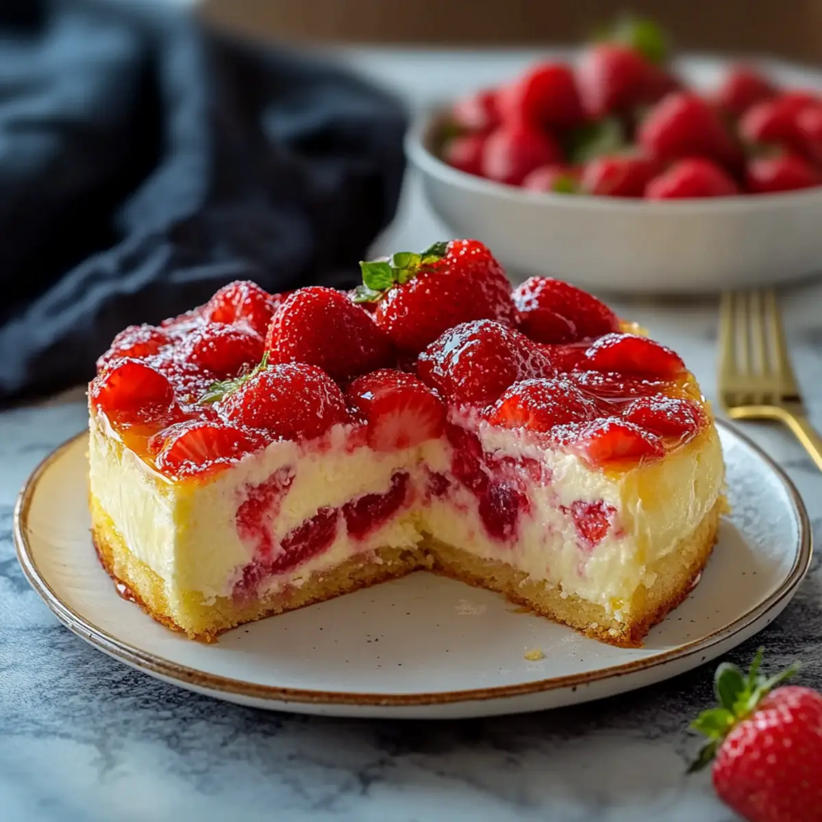 Erdbeer Schmandkuchen – Bestes cremiges Rezept