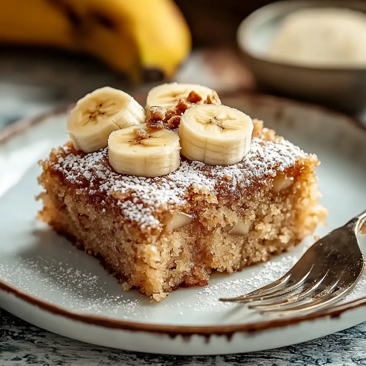 Gesunder Haferflocken-Bananenkuchen – Schritt 3