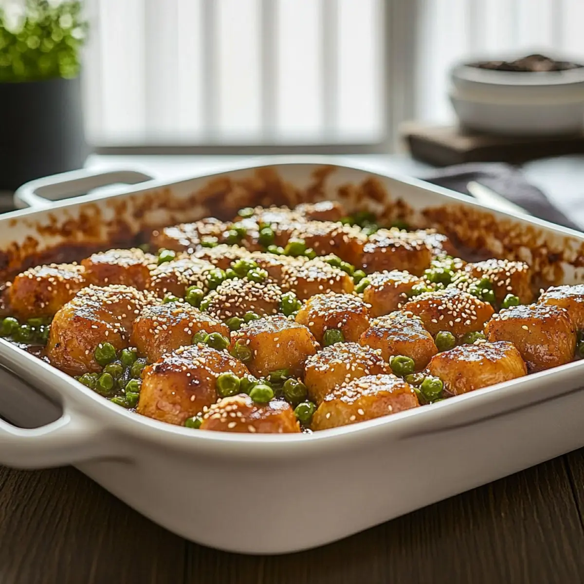 Hühnchen Teriyaki Auflauf – Endergebnis