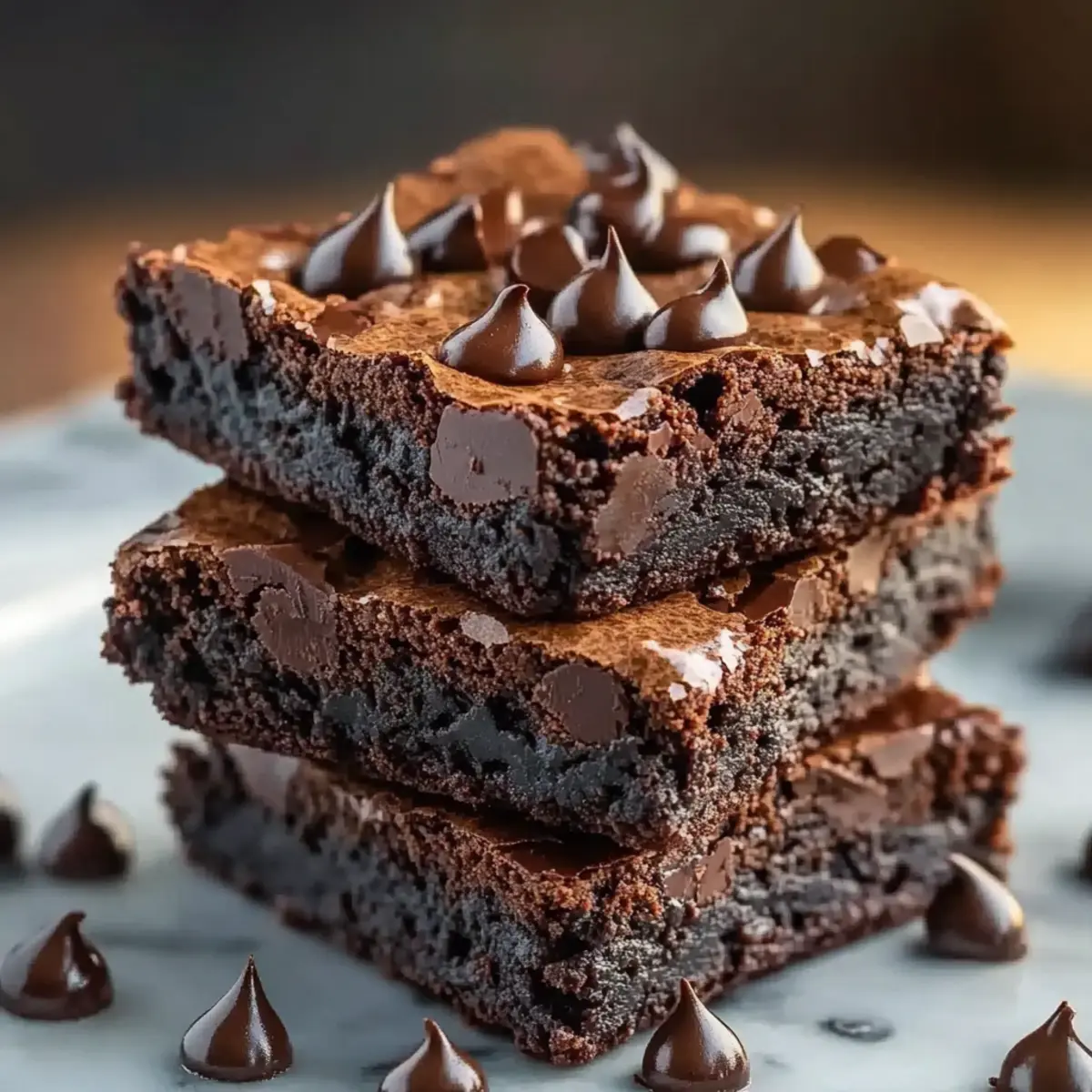 Hüttenkäse Protein Brownies – Zubereitung