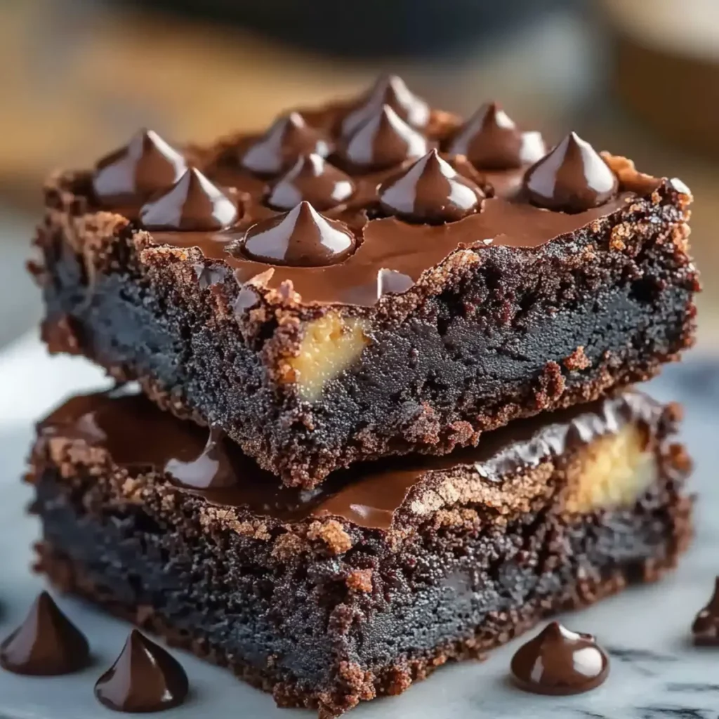 Hüttenkäse-Protein-Brownies