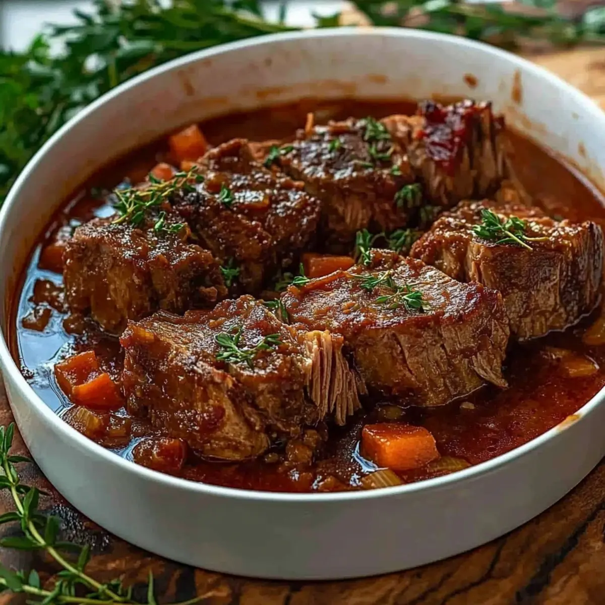 Italienischer Schmorbraten (Stracotto)