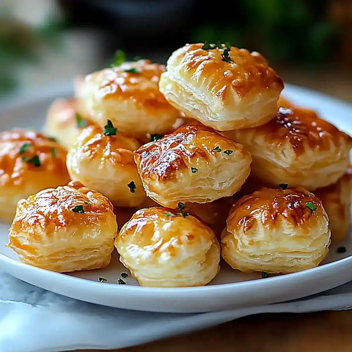 Käse Puff Snacks schnell – Schritt 3