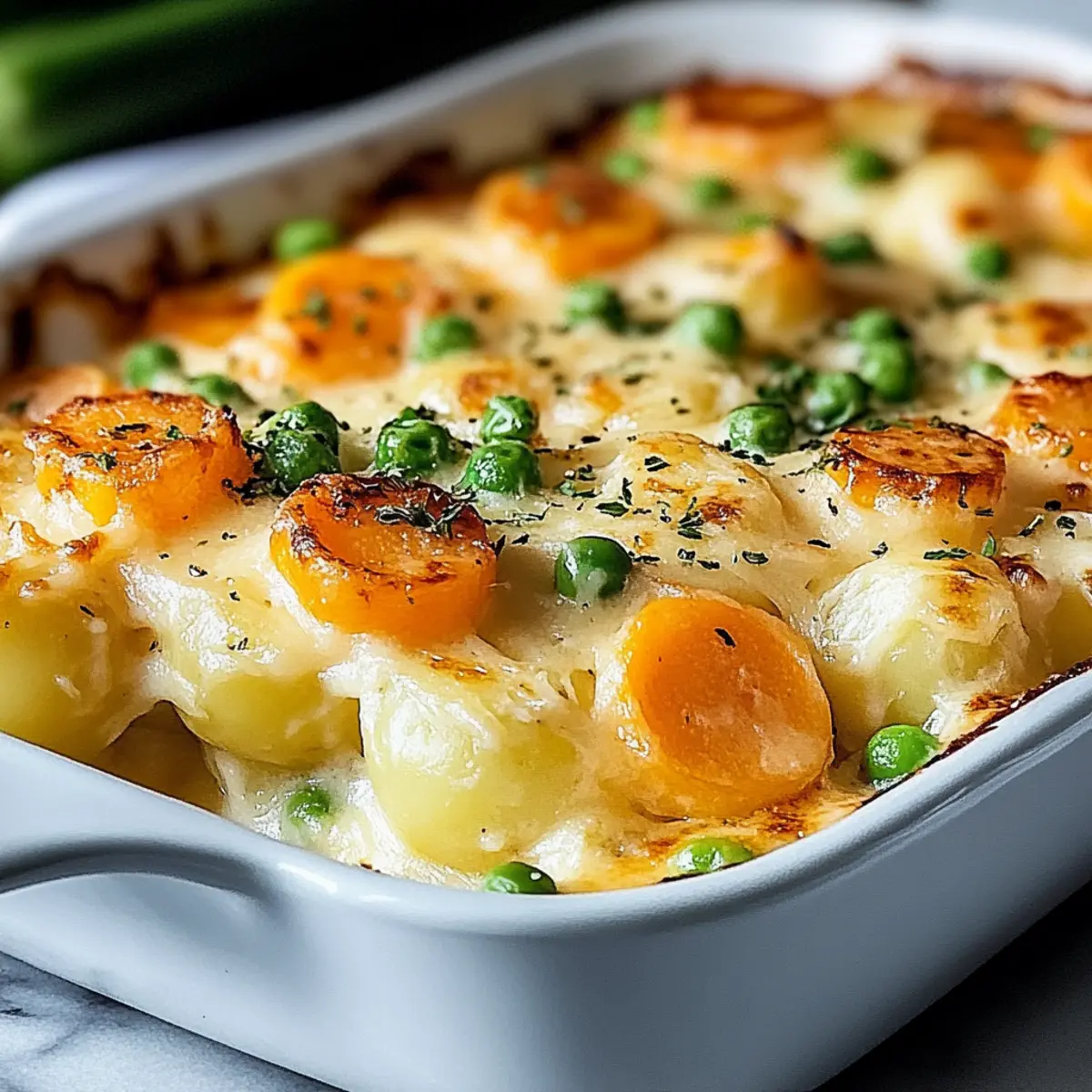 Kartoffelauflauf mit Gemüse – Endergebnis